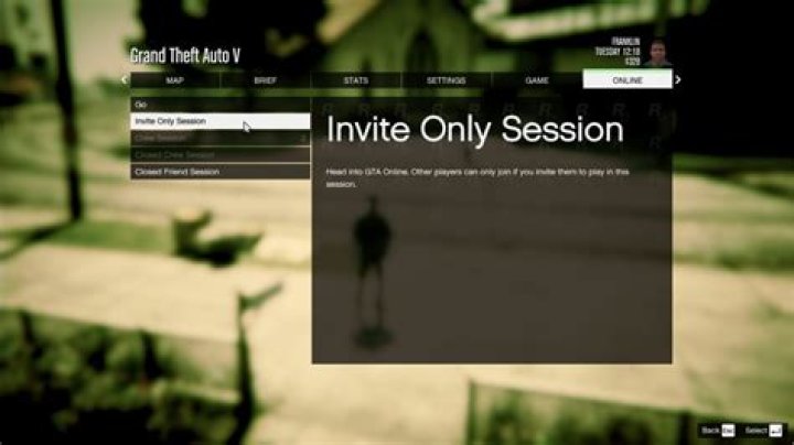 How do i make a private session in gta