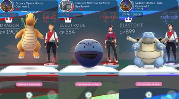 How gyms work pokemon go