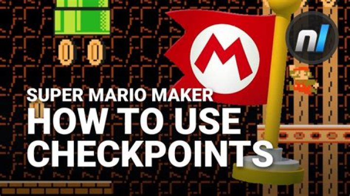 How to get checkpoints in mario maker