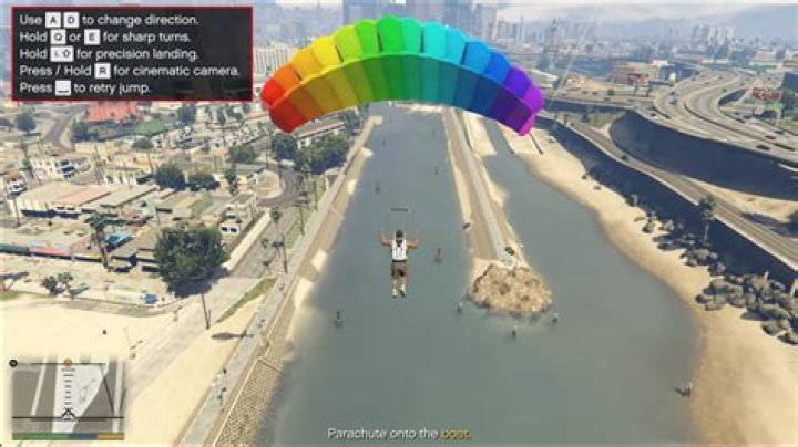 How to pull parachute gta 5